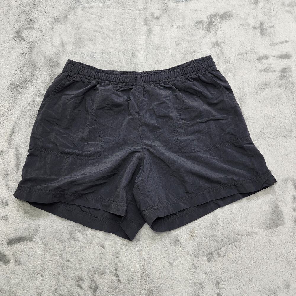 Columbia Shorts Womens M Black Sandy River Shorts Elastic Waist Pockets Fishing
